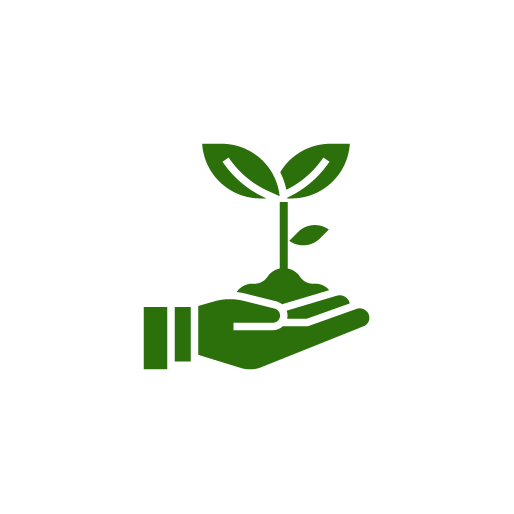 Distribution of support across plantation, care, maintenance, preparation, and on-ground execution activities